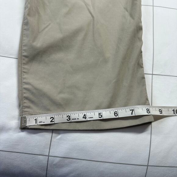 Duluth Trading Co Pants Womens 20W Tan Dry on the Fly Capri Cargo Nylon Hiking - Picture 13 of 13